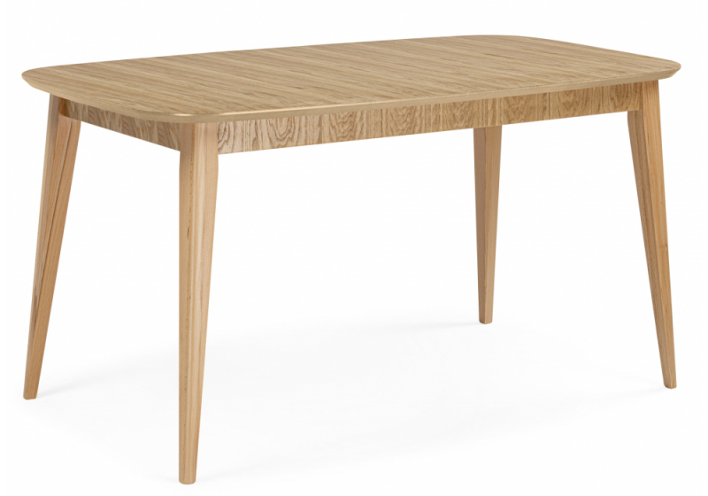 Стол деревянный Адель 145(190)x80 светлое дерево (80x76). 